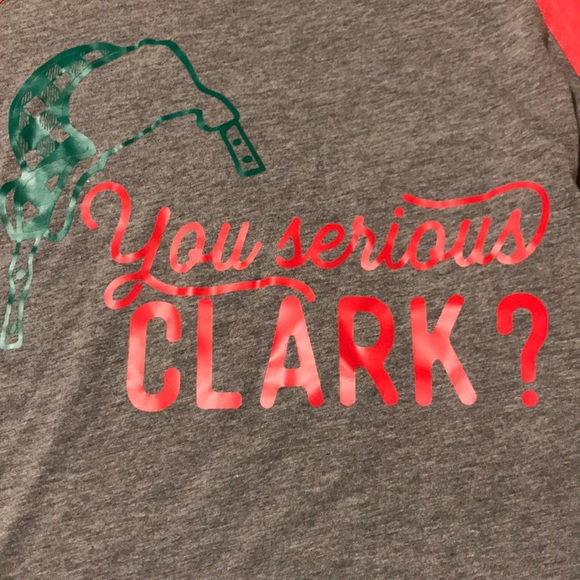 Christmas Vacation Baseball Tee - Picture 1 of 4